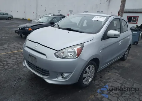 2015 Mitsubishi Mirage Es z USA, uszkodzony, nr VIN ML32A4HJ3FH056585